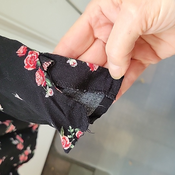 Divided by H & M Floral Midi Dress size 10 - Picture 4 of 5